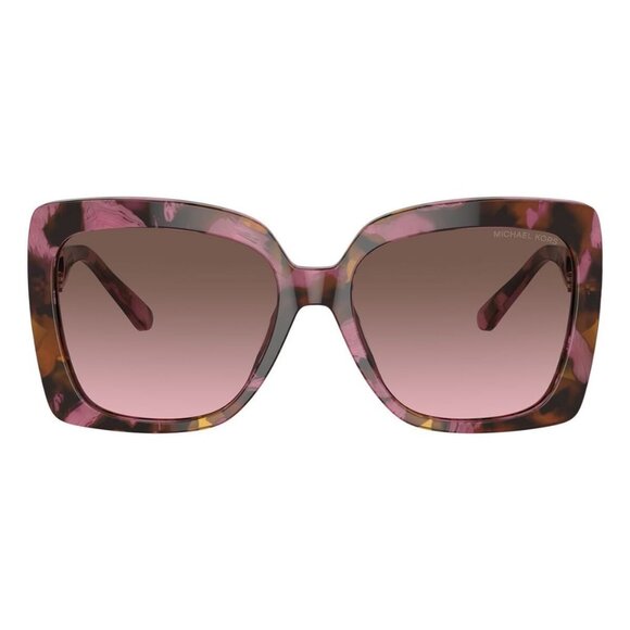 New MICHAEL KORS Nice Havana Square MK2213 3998/9T Sunglasses Women - Picture 2 of 6